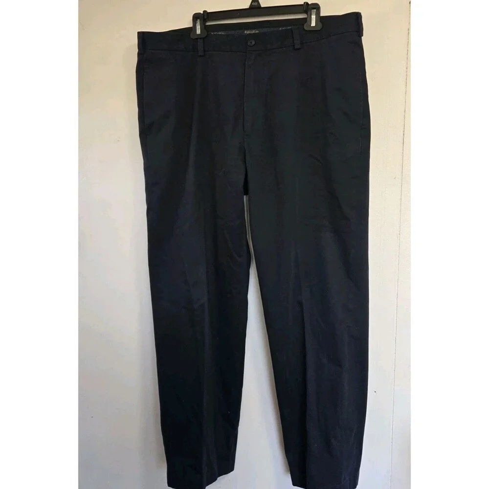 Brooks Brothers Pants Mens 40x31 Blue Advantage Chino Hudson Dress Office